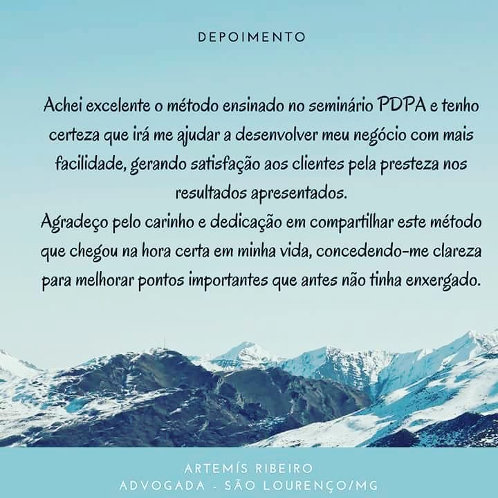 Gratidão Artemís pelo envolvimento e participação.